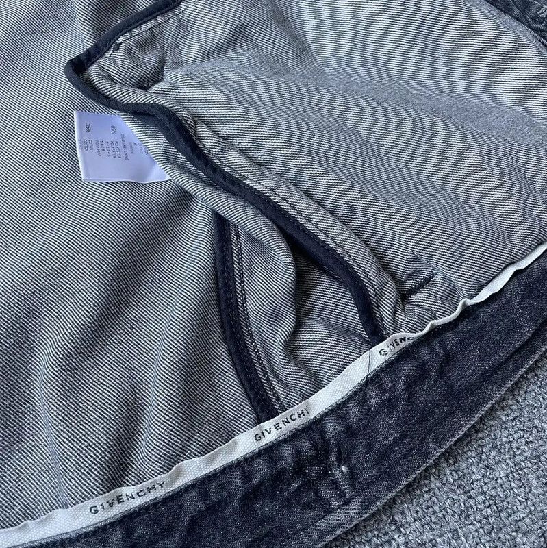 Givenchy Givenchy Gray Cotton Men's Jacket 0089 Size US XL / EU 56 / 4 - 8 Thumbnail