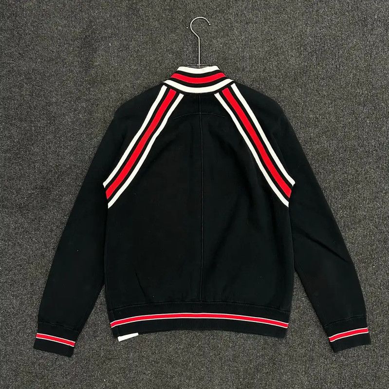 Givenchy Givenchy Black Striped Long Sleeve Jacket 0089 Size US M / EU 48-50 / 2 - 2 Thumbnail