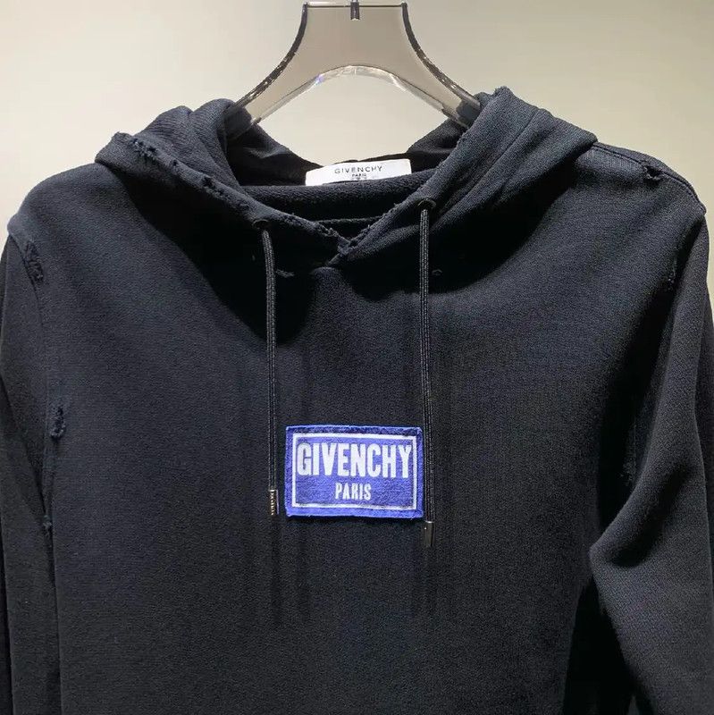 Givenchy Givenchy Black Cotton Men's Hoodie 0089 Size US XS / EU 42 / 0 - 3 Thumbnail