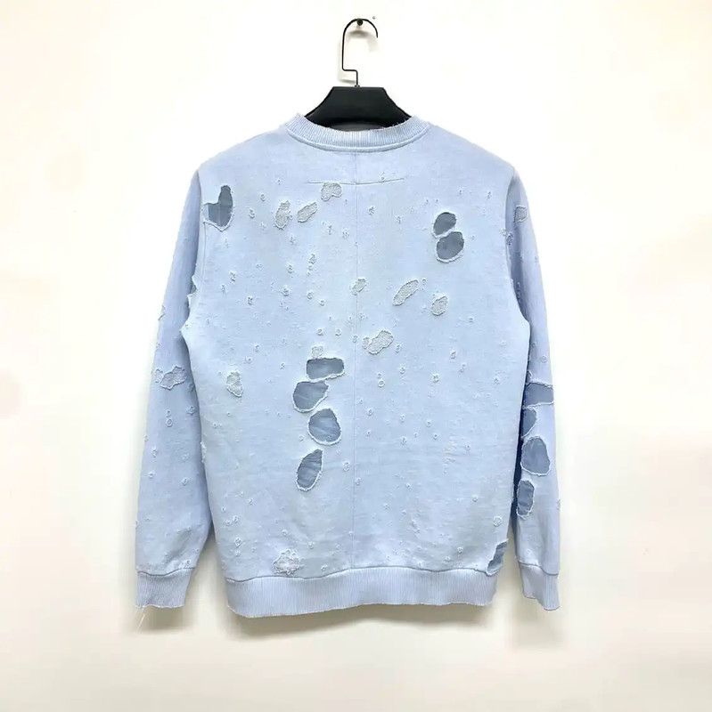 Givenchy Givenchy Blue Cotton Men’s Sweatshirt 0089 Size US S / EU 44-46 / 1 - 2 Thumbnail