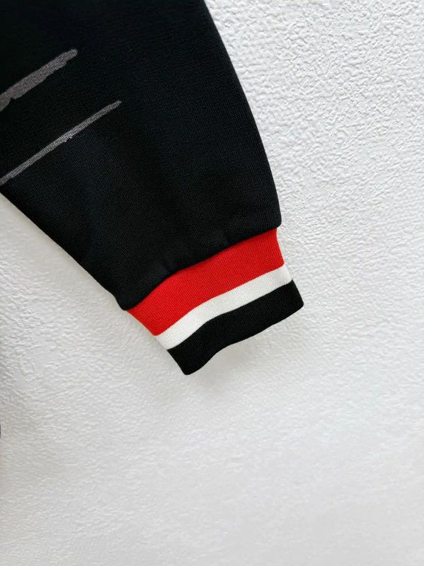 Givenchy Givenchy Black Cotton Long Sleeve Sweater 0089 Size US S / EU 44-46 / 1 - 3 Thumbnail