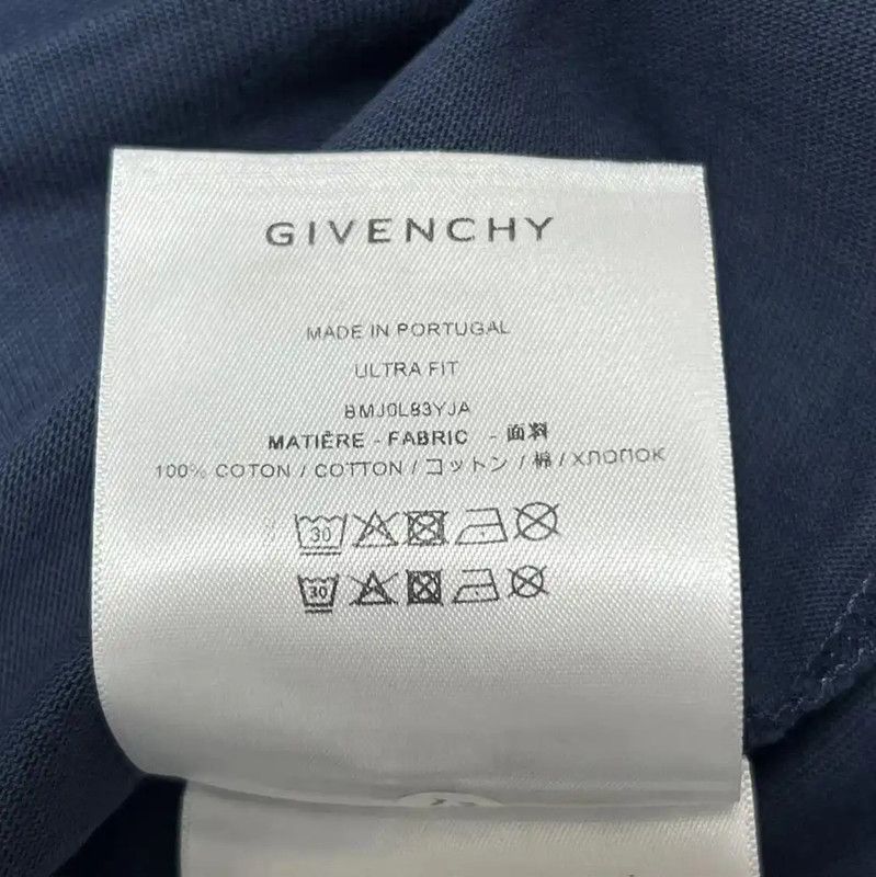 Givenchy Givenchy Blue Cotton Men's Hoodie 0089 Size US M / EU 48-50 / 2 - 5 Thumbnail
