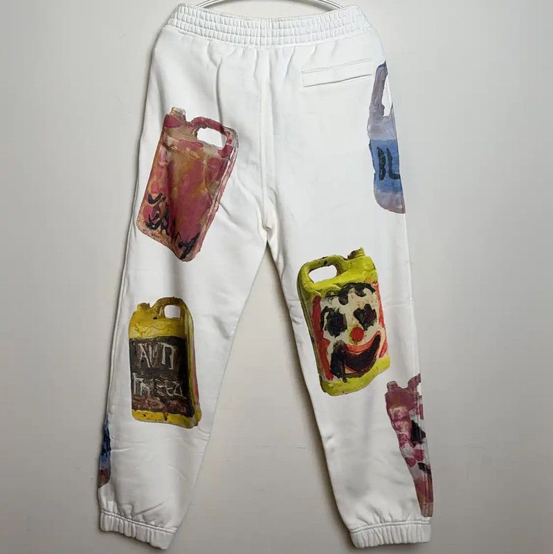 Givenchy Givenchy Men's White Cotton Casual Pants 0089 Size US 34 / EU 50 - 2 Thumbnail