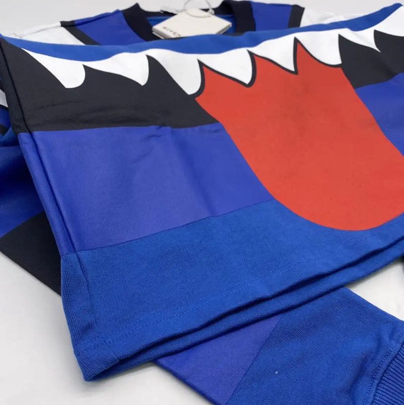 Givenchy Givenchy Men's Cotton Long Sleeve Blue Top 0089 Size US L / EU 52-54 / 3 - 8 Thumbnail