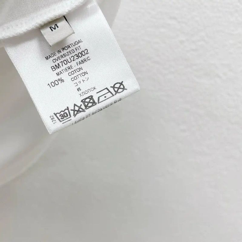 Givenchy Givenchy Summer White Cotton Short Sleeve T-Shirt 0089 Size US M / EU 48-50 / 2 - 5 Thumbnail