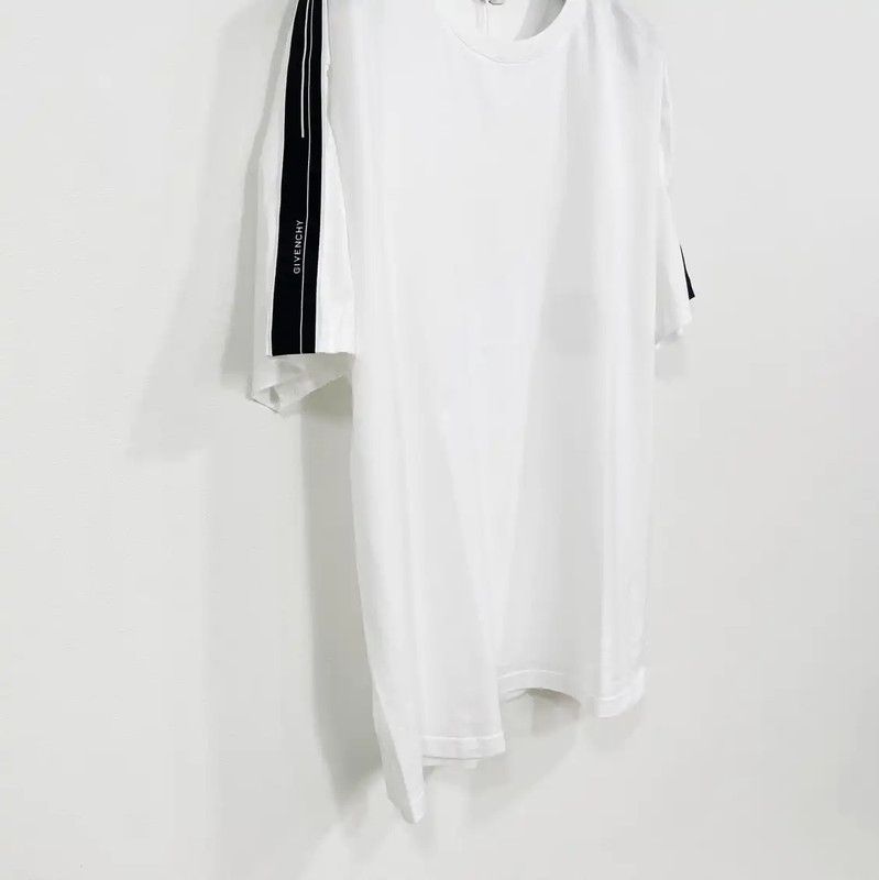 Givenchy Givenchy Summer White Cotton T-Shirt for Men 0089 Size US XL / EU 56 / 4 - 3 Thumbnail
