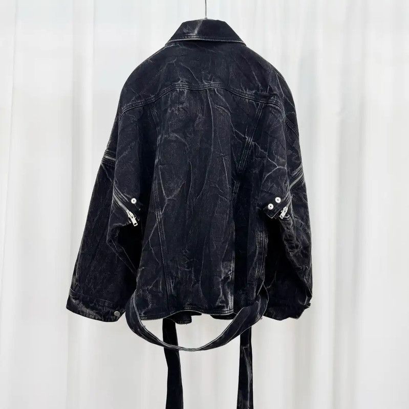 Givenchy Givenchy Black Denim Long Sleeve Jacket for Men 0089 Size US M / EU 48-50 / 2 - 2 Thumbnail