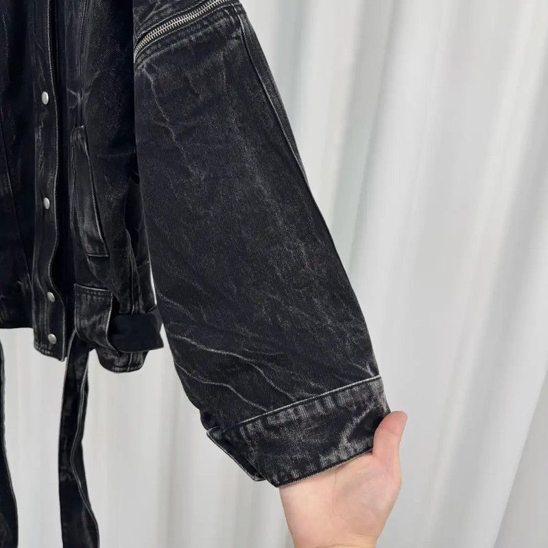 Givenchy Givenchy Black Denim Long Sleeve Jacket for Men 0089 Size US M / EU 48-50 / 2 - 4 Thumbnail