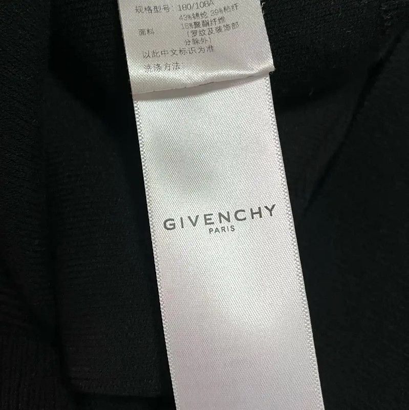 Givenchy Givenchy Black Men's Polyester Sweater 0089 Size US L / EU 52-54 / 3 - 5 Thumbnail