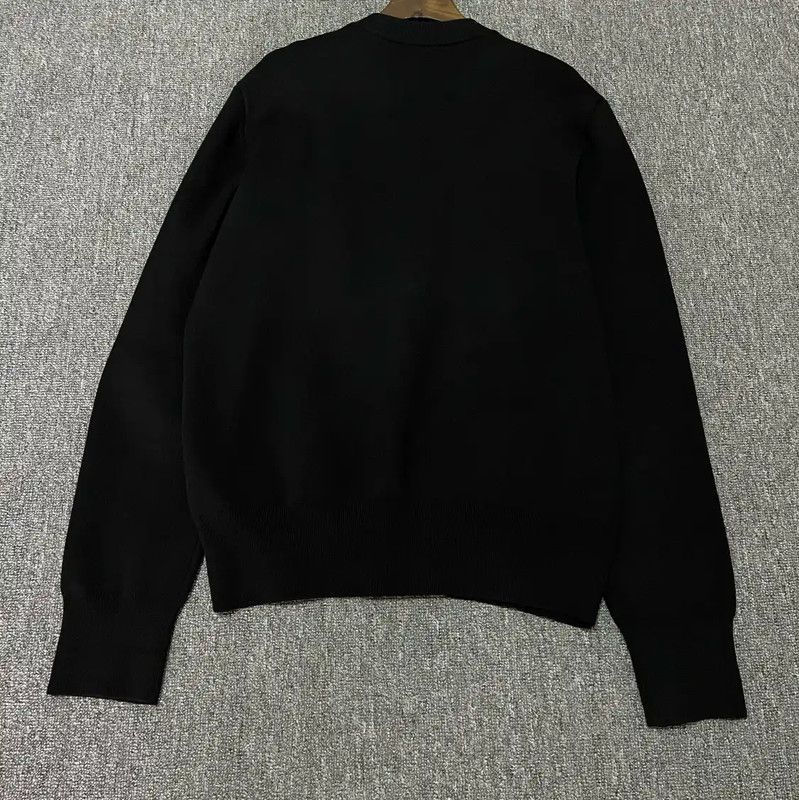 Givenchy Givenchy Black Men's Polyester Sweater 0089 Size US L / EU 52-54 / 3 - 2 Thumbnail
