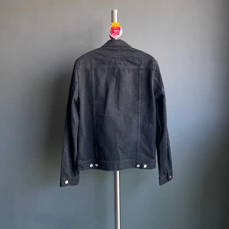 Givenchy Givenchy Black Denim Jacket for Men 0089 Size US S / EU 44-46 / 1 - 2 Thumbnail