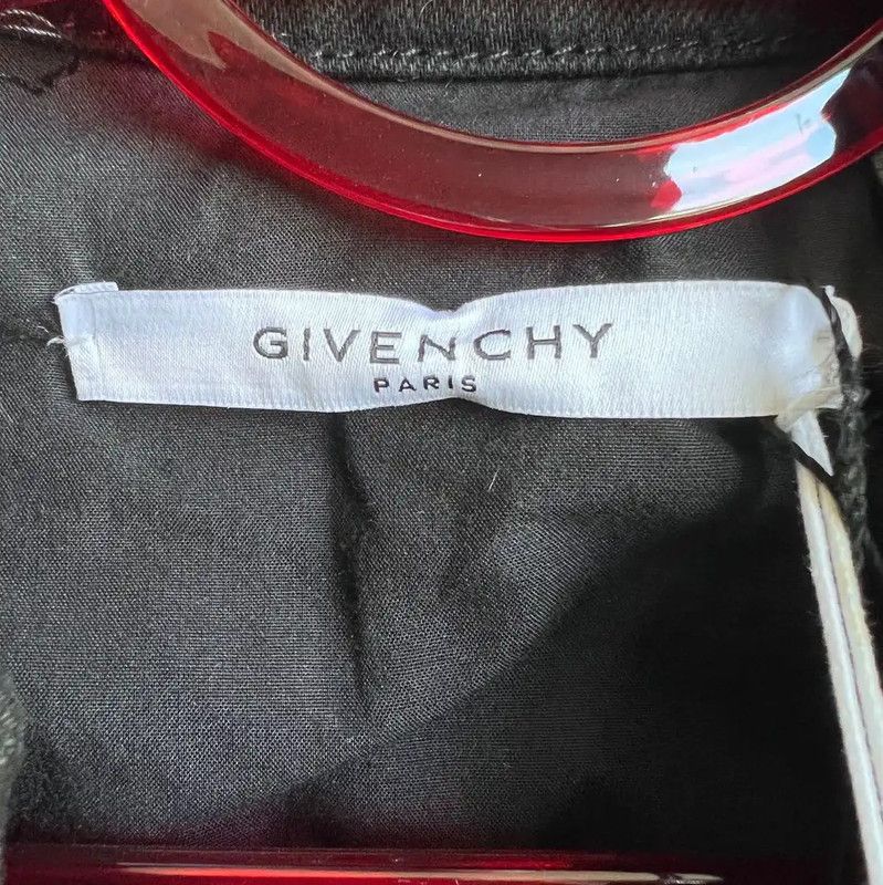 Givenchy Givenchy Black Denim Jacket for Men 0089 Size US S / EU 44-46 / 1 - 3 Thumbnail