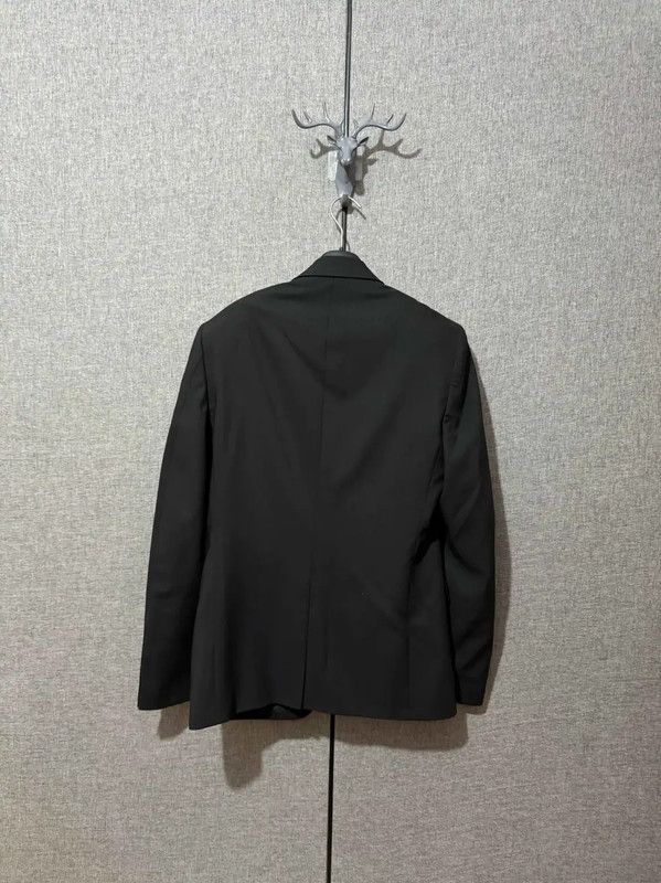 Givenchy Givenchy Black Wool Men's Blazer 0089 Size US M / EU 48-50 / 2 - 2 Thumbnail