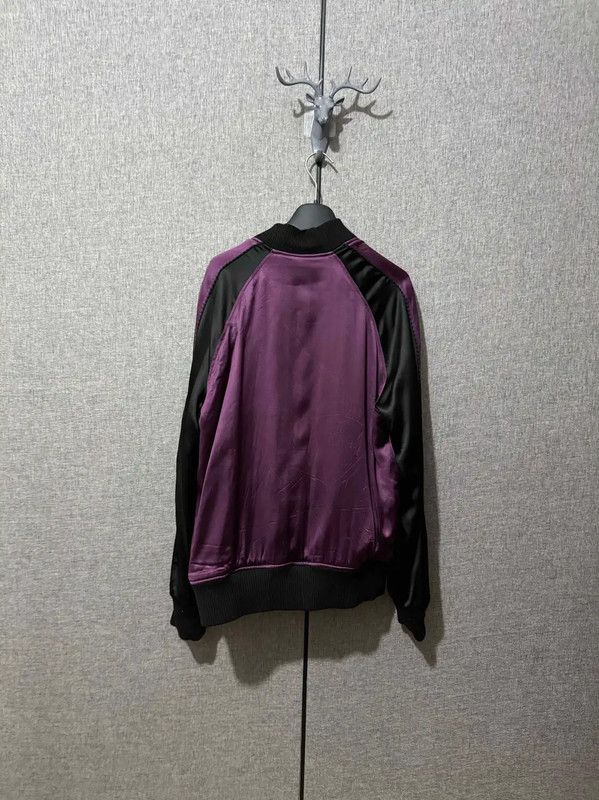 Givenchy Givenchy Black Silk Embroidered Bomber Jacket 0089 Size US L / EU 52-54 / 3 - 4 Thumbnail