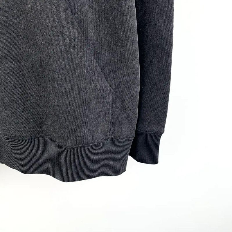 Givenchy Givenchy Black Grey Wool Hoodie for Men 0089 Size US S / EU 44-46 / 1 - 5 Thumbnail