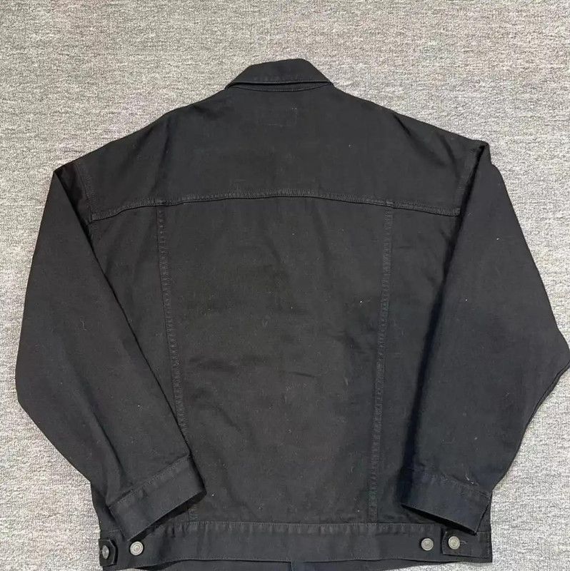 Givenchy Givenchy Black Denim Jacket for Men 0089 Size US L / EU 52-54 / 3 - 2 Thumbnail