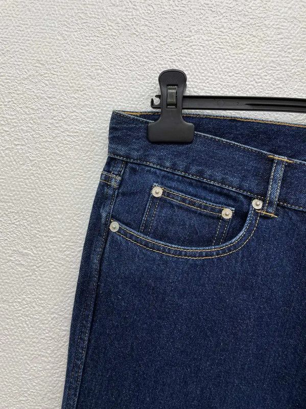 Givenchy Givenchy Men's Denim Casual Pants in Dark Blue 0089 Size US 32 / EU 48 - 3 Thumbnail