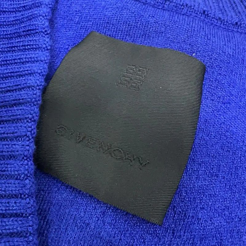 Givenchy Givenchy Men's Blue Wool Cardigan 0089 Size US M / EU 48-50 / 2 - 4 Thumbnail