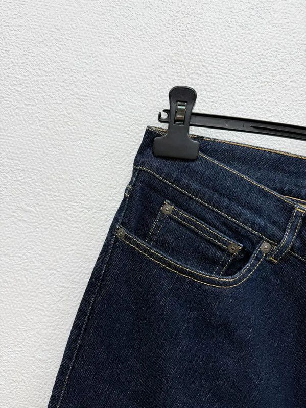 Givenchy Givenchy Dark Blue Denim Casual Pants 0089 Size US 27 - 5 Thumbnail
