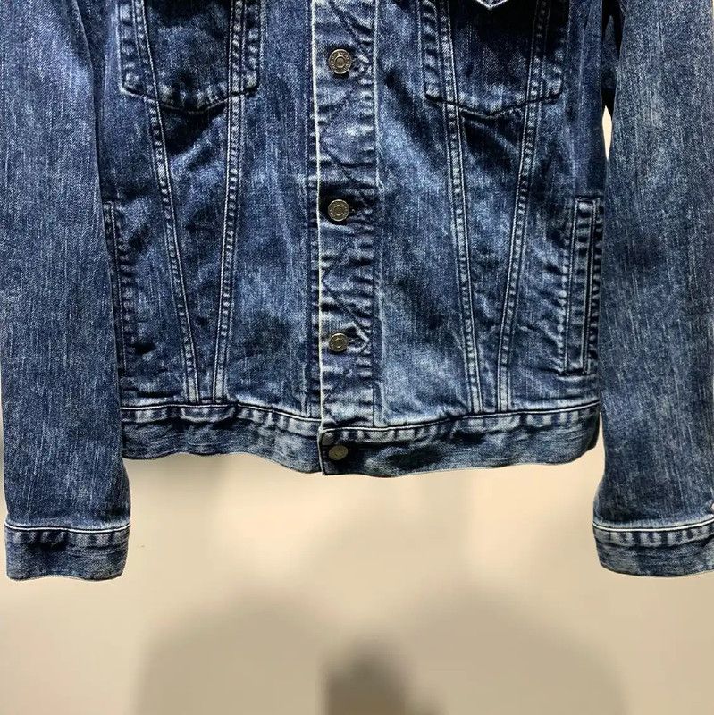 Givenchy Givenchy Blue Cotton Denim Jacket for Men 0089 Size US L / EU 52-54 / 3 - 4 Thumbnail