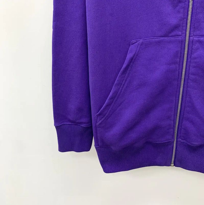 Givenchy Givenchy Men's Purple Zip-Up Hoodie 0089 Size US M / EU 48-50 / 2 - 4 Thumbnail