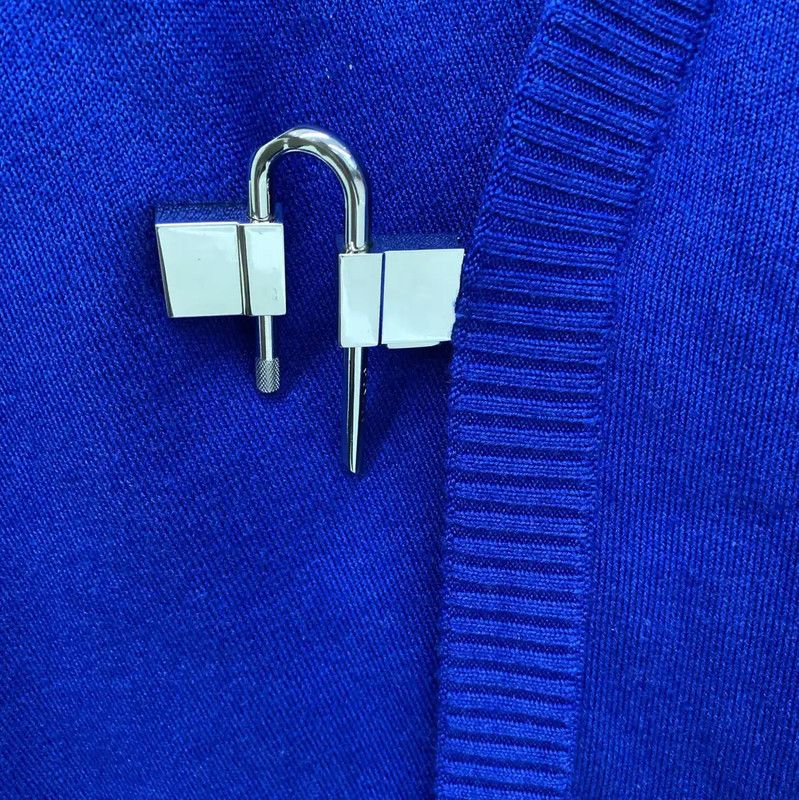 Givenchy Givenchy Men's Blue Cotton Cardigan Size M 0089 Size US M / EU 48-50 / 2 - 6 Thumbnail