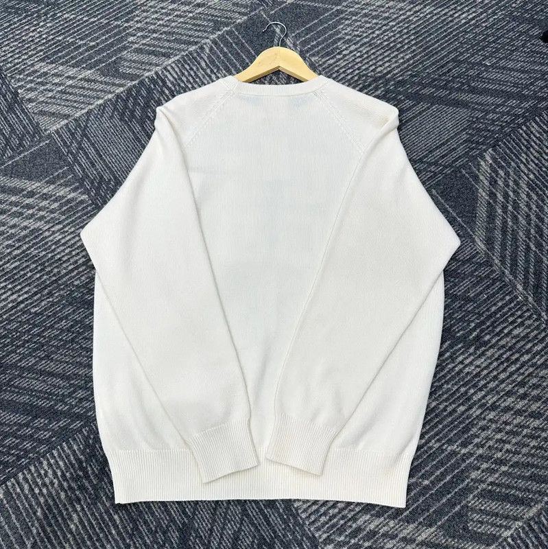 Givenchy Givenchy Men's Cashmere Knit Sweater in Ivory 0089 Size US L / EU 52-54 / 3 - 2 Thumbnail