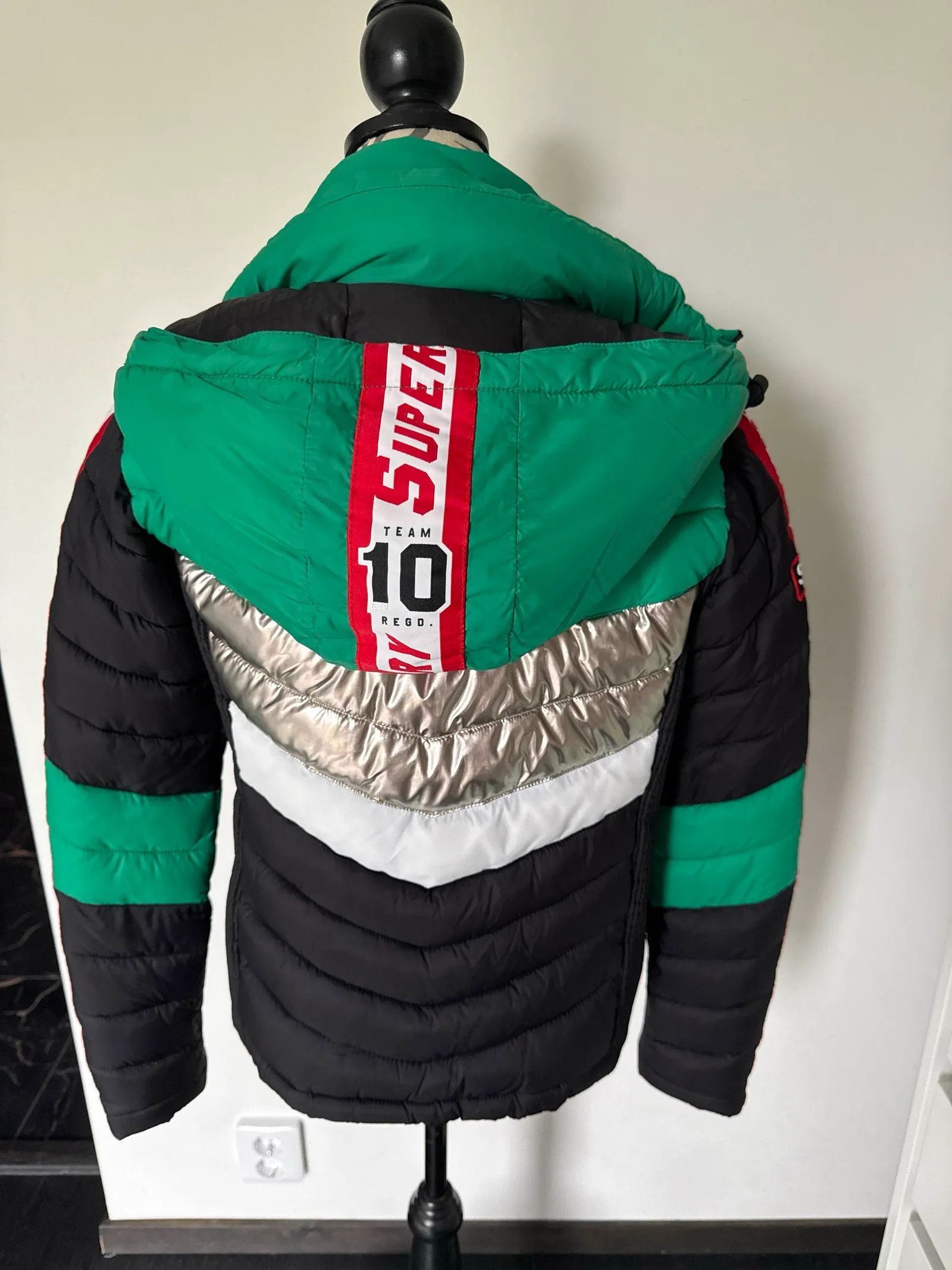 Superdry Superdry No.10 Down Jacket Size XS / US 0-2 / IT 36-38 - 6 Thumbnail