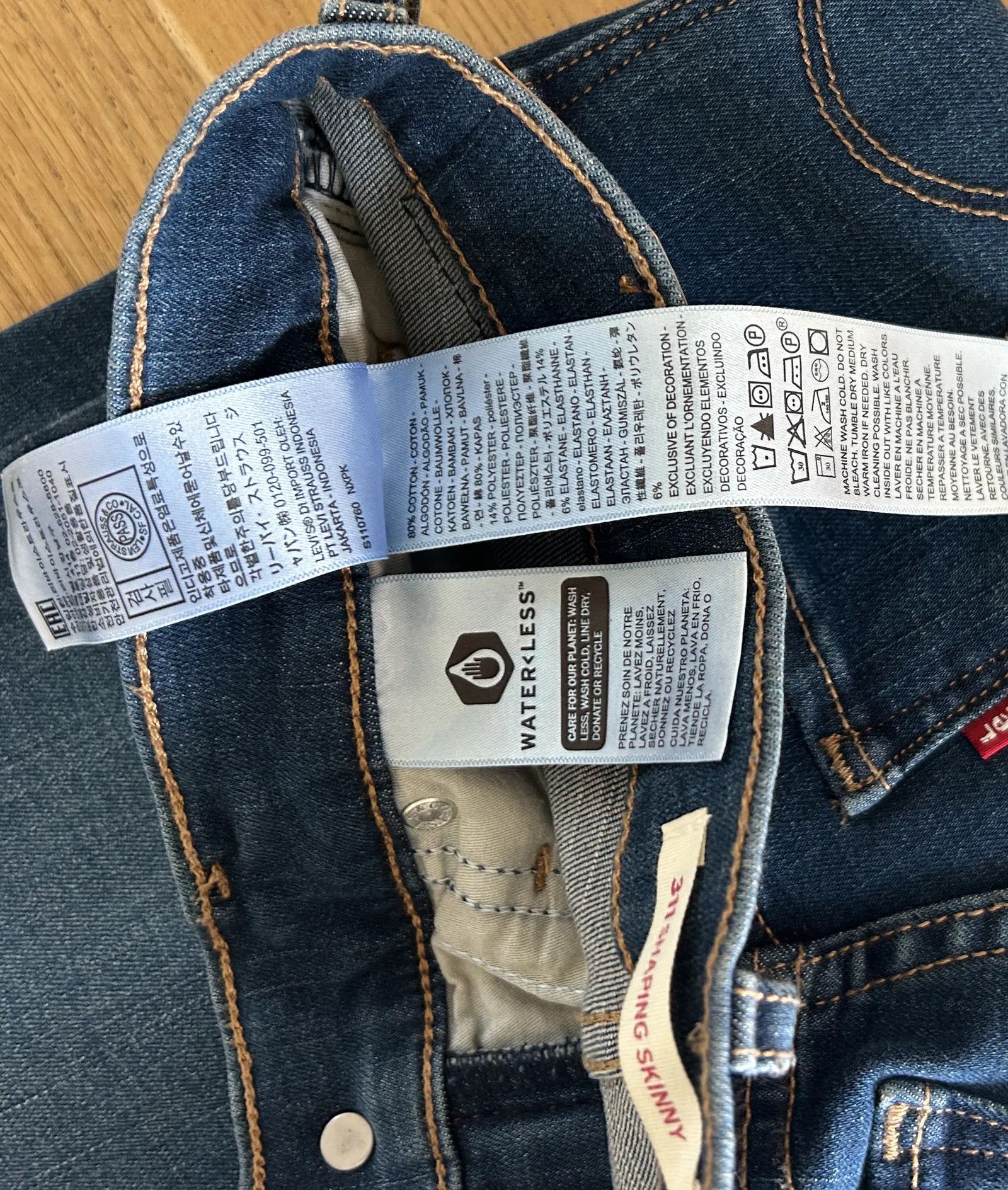 Levi's Levi's 311 Shaping skinny Jeans Size 26" / US 2 / IT 38 - 3 Thumbnail
