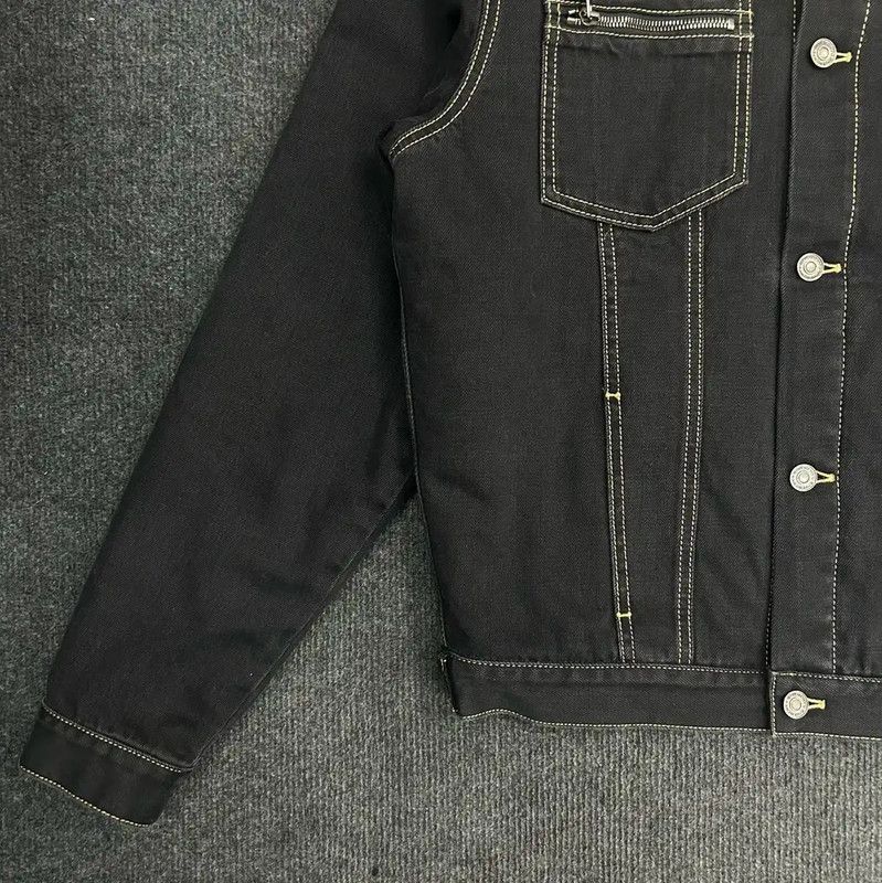 Givenchy Givenchy Black Cotton Embroidered Jacket 0089 Size US L / EU 52-54 / 3 - 4 Thumbnail
