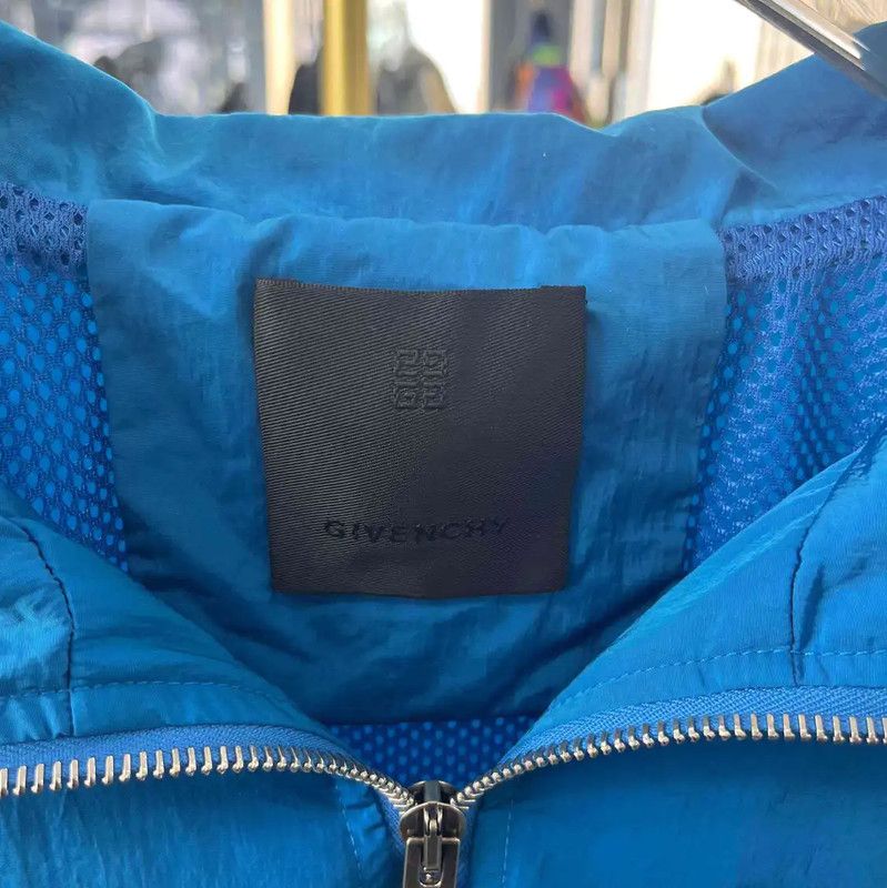 Givenchy Givenchy Blue Men's Jacket with Logo Design 0089 Size US M / EU 48-50 / 2 - 3 Thumbnail