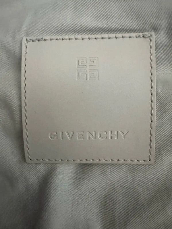 Givenchy Givenchy Blue Cotton Logo Embroidered Jacket 0089 Size US L / EU 52-54 / 3 - 4 Thumbnail