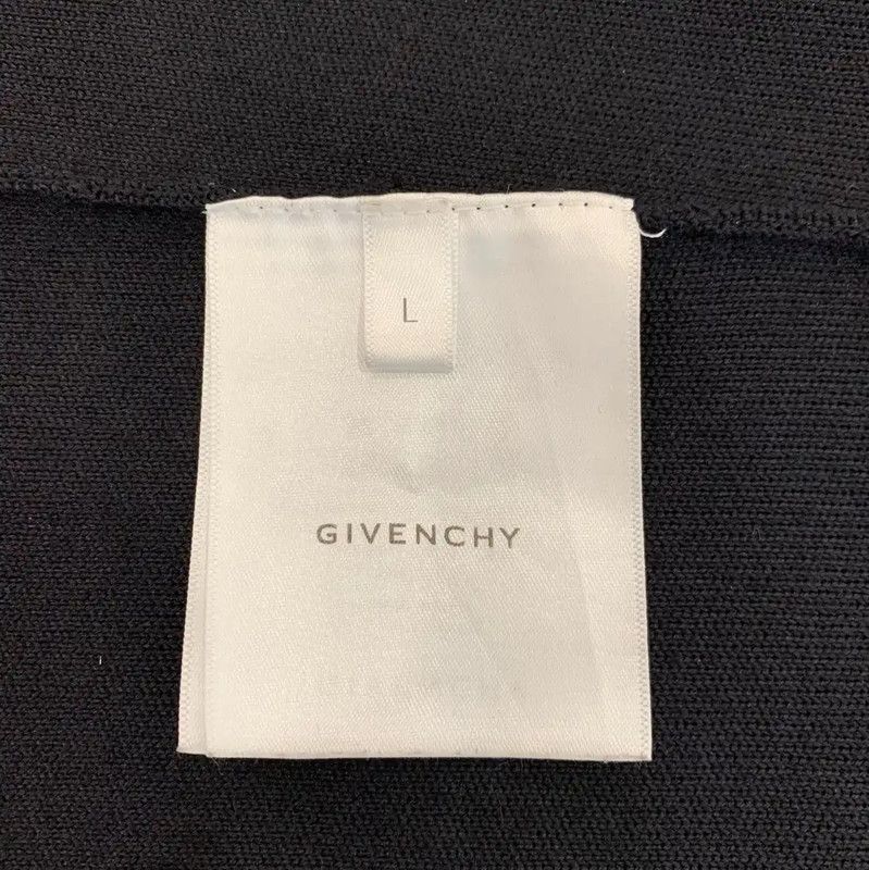 Givenchy Givenchy Black Wool Men's Cardigan 0089 Size US L / EU 52-54 / 3 - 7 Thumbnail