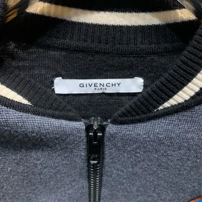 Givenchy Givenchy Gray Wool Men's Knit Sweater 0089 Size US S / EU 44-46 / 1 - 3 Thumbnail