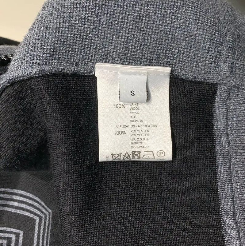 Givenchy Givenchy Gray Wool Men's Knit Sweater 0089 Size US S / EU 44-46 / 1 - 4 Thumbnail