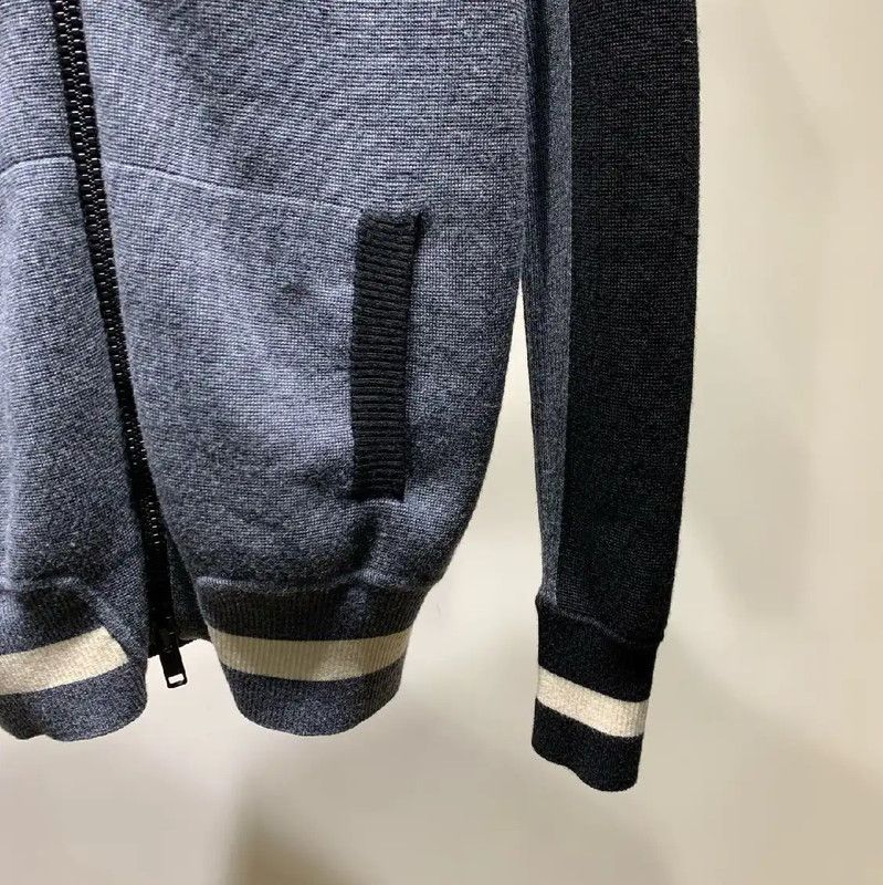 Givenchy Givenchy Gray Wool Men's Knit Sweater 0089 Size US S / EU 44-46 / 1 - 8 Thumbnail