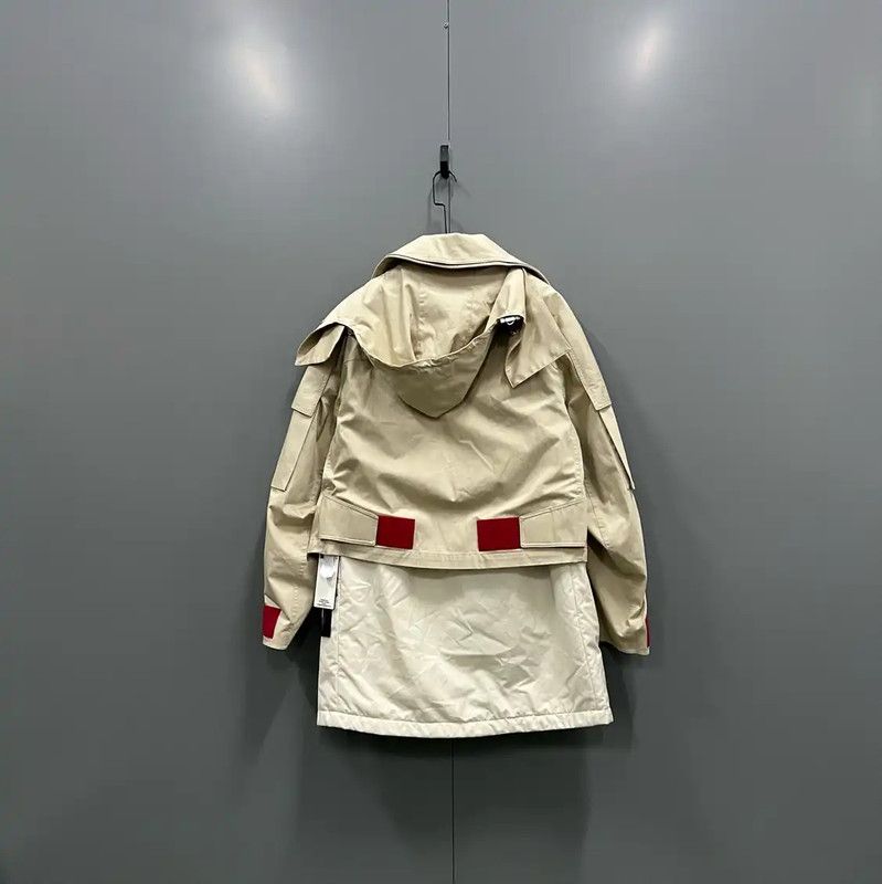 Givenchy Givenchy Beige Cotton Spring Autumn Long Coat 0089 Size US M / EU 48-50 / 2 - 3 Thumbnail