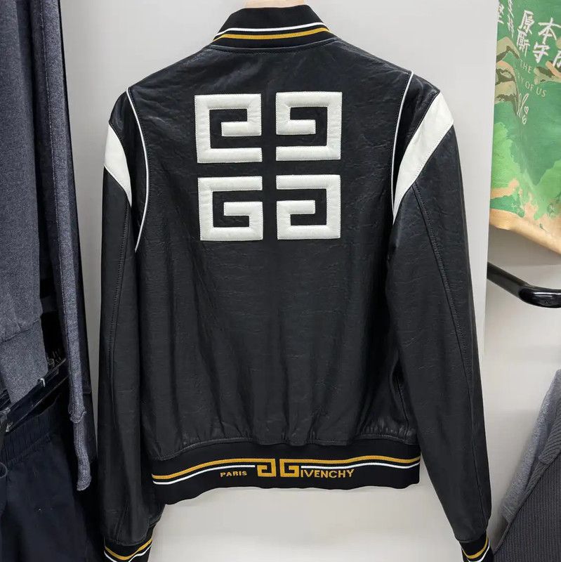 Givenchy Givenchy Black Leather Jacket for Men 0089 Size US L / EU 52-54 / 3 - 2 Thumbnail