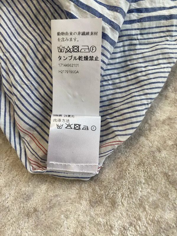 Loewe Loewe Multi-Striped Cotton Long Sleeve Shirt 0089 Size US XS / EU 42 / 0 - 7 Thumbnail
