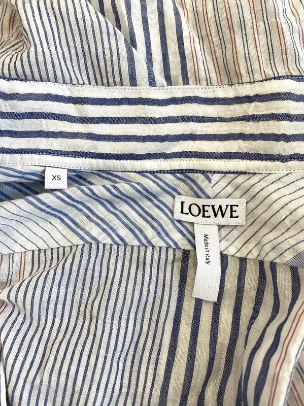 Loewe Loewe Multi-Striped Cotton Long Sleeve Shirt 0089 Size US XS / EU 42 / 0 - 4 Thumbnail