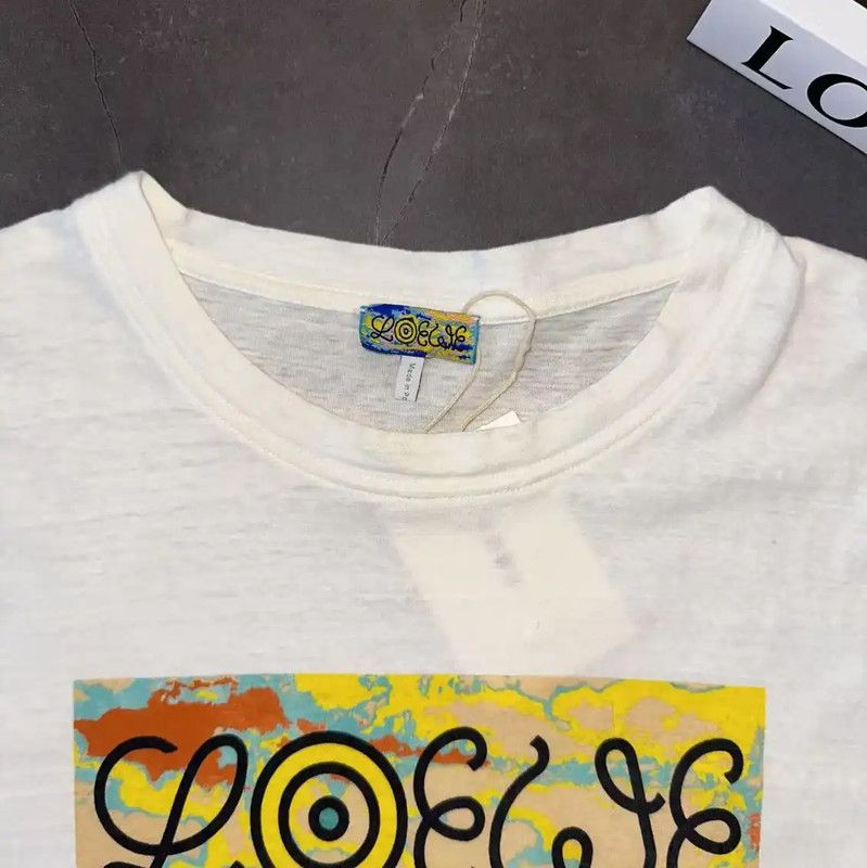 Loewe Loewe Graphic Cotton T-Shirt for Men 0089 Size US M / EU 48-50 / 2 - 3 Thumbnail
