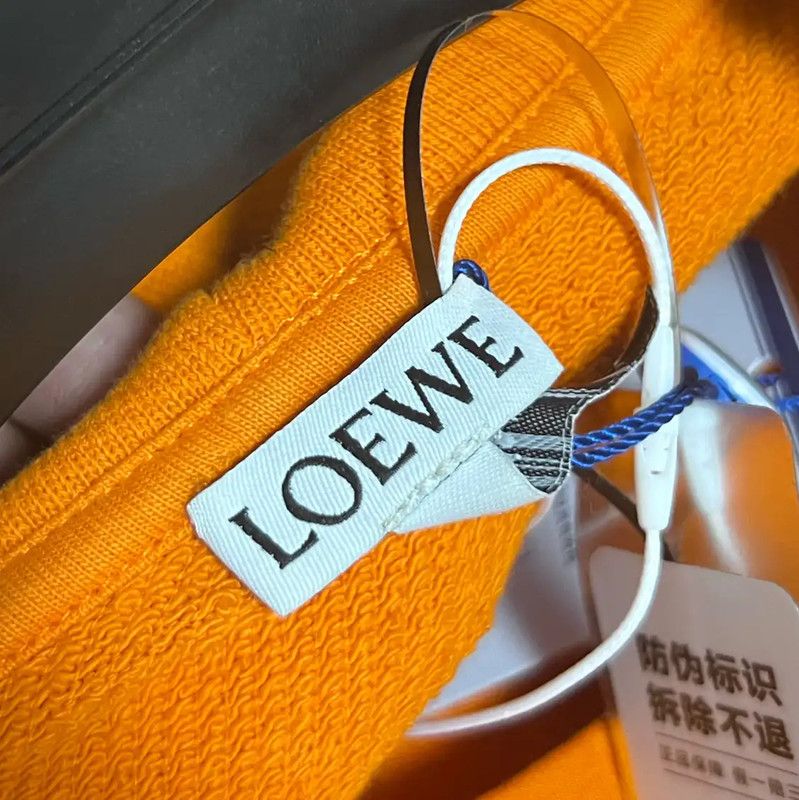 Loewe Loewe Orange Cotton Men's Hoodie 0089 Size US S / EU 44-46 / 1 - 4 Thumbnail