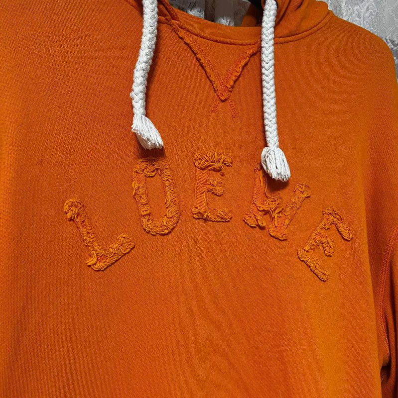 Loewe Loewe Orange Cotton Men's Hoodie 0089 Size US S / EU 44-46 / 1 - 5 Thumbnail