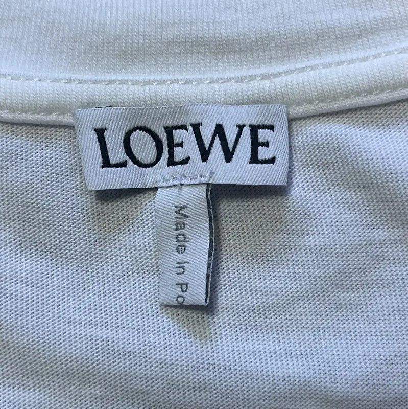 Loewe Loewe White Cotton Men's T-Shirt XS Size 0089 Size US XS / EU 42 / 0 - 3 Thumbnail