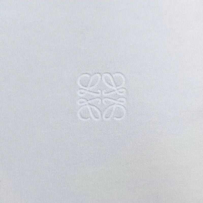 Loewe Loewe White Cotton Blend Short Sleeve T-Shirt 0089 Size US XS / EU 42 / 0 - 4 Thumbnail