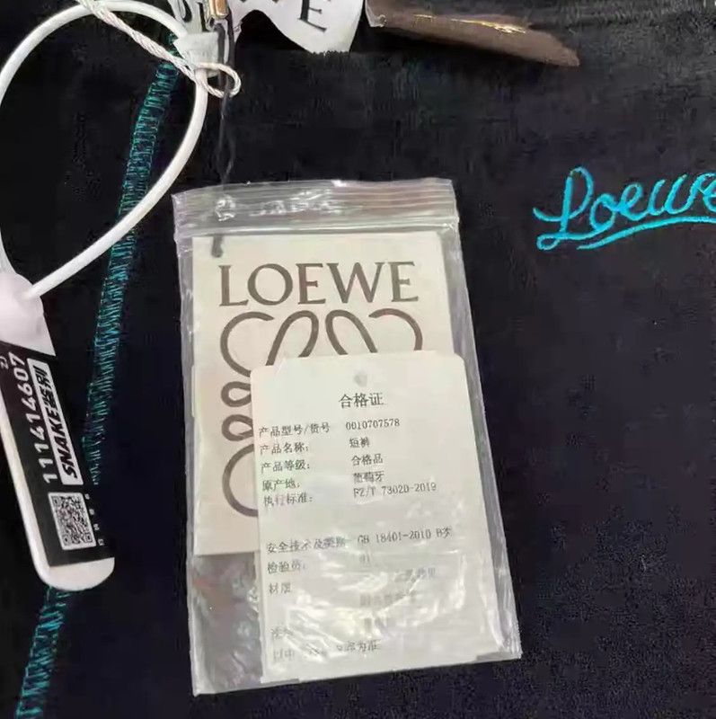 Loewe Loewe Black Men’s Casual Shorts for Spring 0089 Size US 31 - 6 Thumbnail