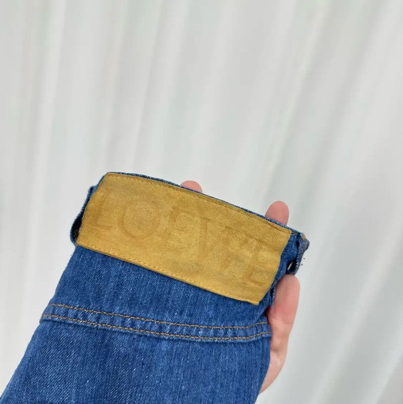 Loewe LOEWE Blue Denim Logo Casual Pants 0089 Size US 36 / EU 52 - 5 Thumbnail