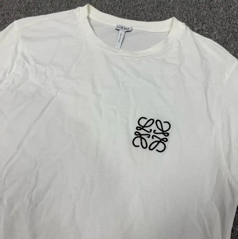 Loewe Loewe White Cotton Men's T-Shirt 0089 Size US XS / EU 42 / 0 - 3 Thumbnail