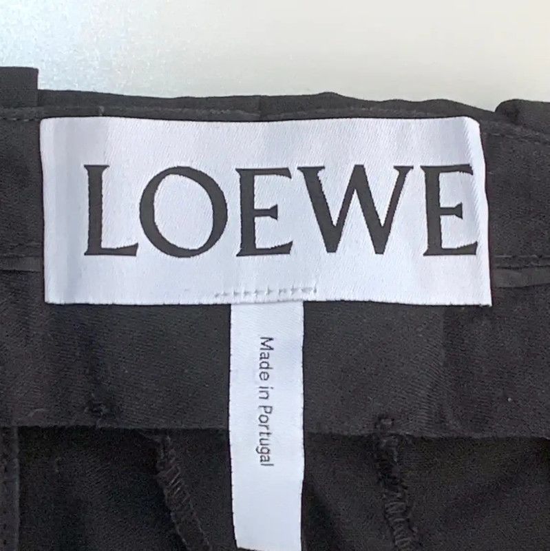 Loewe Loewe Black Wool Men's Shorts 0089 Size US 34 / EU 50 - 5 Thumbnail