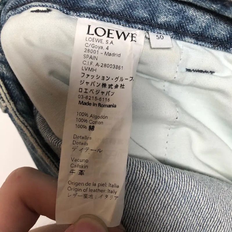 Loewe Loewe Blue Men's Casual Pants 0089 Size US 32 / EU 48 - 3 Thumbnail